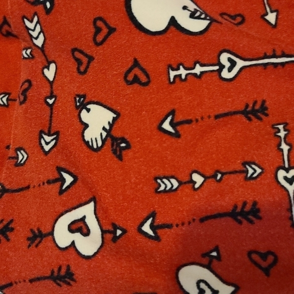 LuLaRoe Women's Leggings Bundle 3 Hearts Fox Abstract Birds One Size EUC - Picture 2 of 10